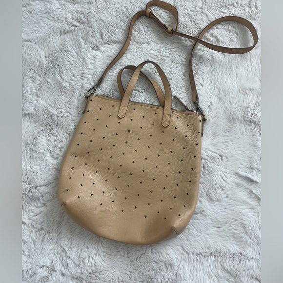 Madewell leather mini transport crossbody bag - Picture 8 of 9